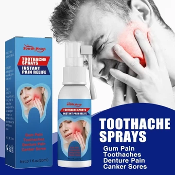 [Sẵn sàng] Kem đánh răng đục lỗ nguyên bản xịt đau răng thảo dược giảm đau kháng khuẩn xịt chăm sóc răng miệng giảm đau răng