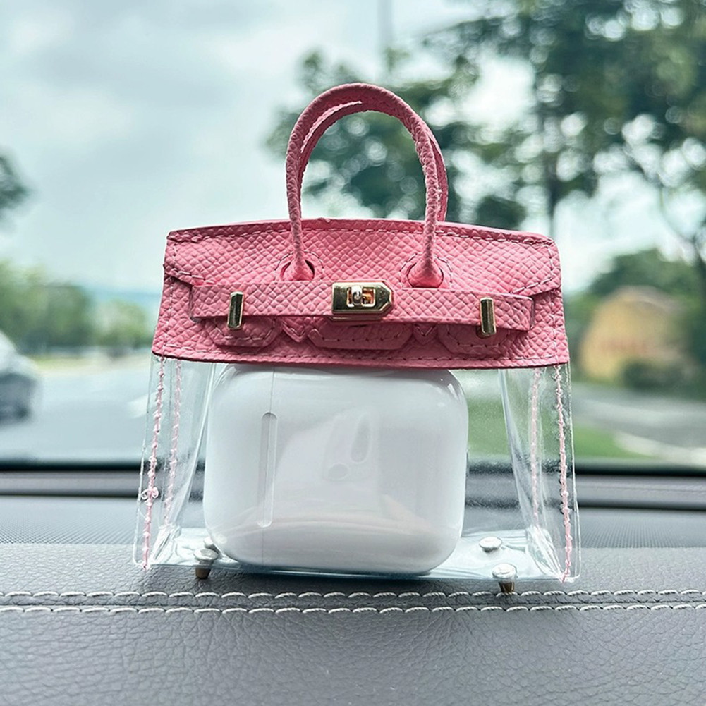 Đa Năng Xe Thông Minh Chìa Khóa Xe Chống Mất Chìa Khóa Fob Giá Đỡ Túi Có Tay Cầm Chìa Khóa Ô Tô Phụ Kiện