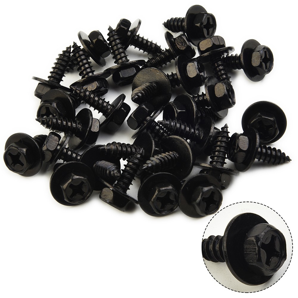 30 Chiếc Bu Lông Giữ Chắn Bùn Lót Dưới Nắp Vít Cho Xe Toyota 90159-60498