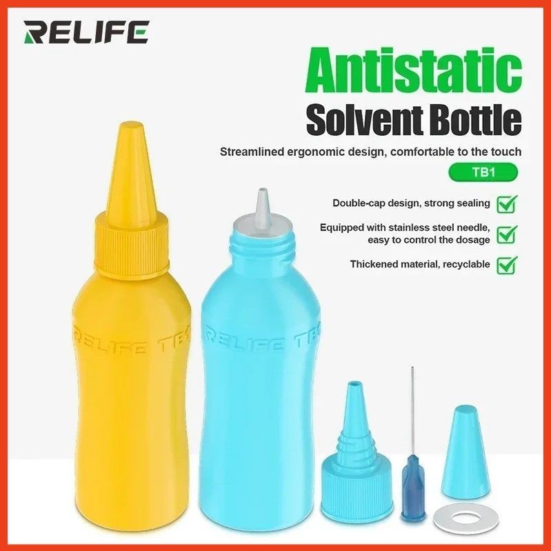 Lọ nhựa 50ml đựng cồn, xăng thơm, chất tẩy keo RELIFE TB1