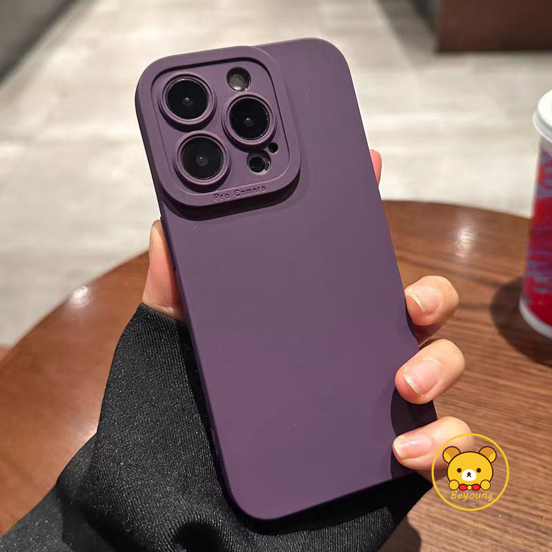Ốp Điện Thoại Mềm Màu Kẹo Cho Realme C67 C63 5G 4G C61 C60 C55 C53 C51 C33 C35 C30 C30S C25 C25S C25Y Vỏ Đơn Giản Chống Sốc Chống Rơi Ốp Lưng Mờ