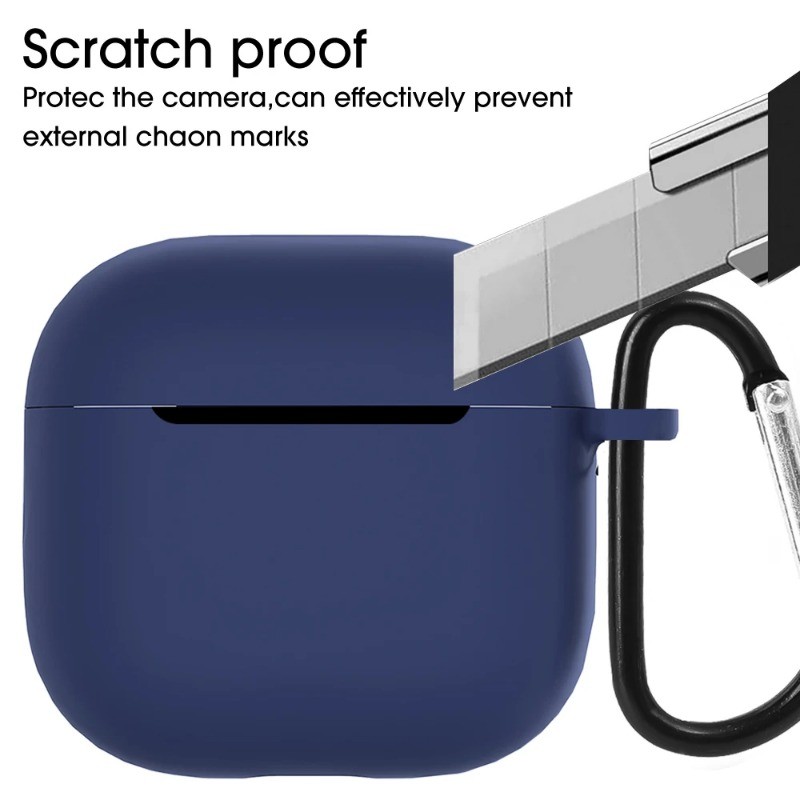 Airpods4 Airpod3 Airpod2 AirpodPro Màu kẹo Silicon siêu mỏng Vỏ tai nghe mềm cho Airpods Pro 2 4 3 1 Chống vân tay Tai nghe không dây Bảo vệ cản trước