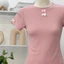 Áo thun nữ cộc tay mùa hè mát có đính nơ chất liệu vải thun cotton tăm mịn mát, co giãn có bigsize