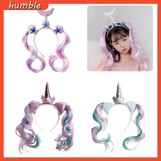 Hum Đáng Yêu Có Sừng Đầu Cho Bé Gái Với Đuôi Cá Thiết Kế Hoạt Hình Hairhoop Cho Tiệc Sinh Nhật Và Sự Kiện Theo Chủ Đề