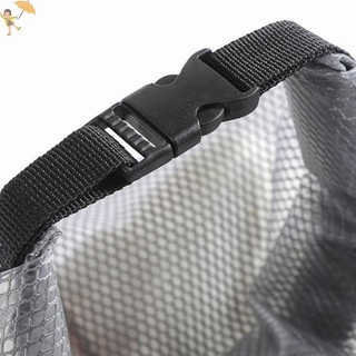 [Gou] Túi đựng đồ di động Loại khóa du lịch đơn giản Túi mua sắm Túi đựng mỹ phẩm chống nước Dung tích lớn Túi xách lưới trong suốt VN