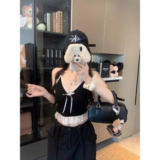 Áo vest viền ren cho phụ nữ, áo camisole mỏng kiểu mới mùa hè