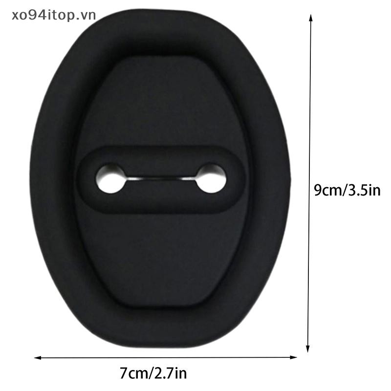 Xoitop Cửa Ô Tô Tắt Tiếng Giảm Chấn Đệm Silicon Khóa Cửa Cửa Ô Tô Chống Va Chạm Vỏ Bảo Vệ VN