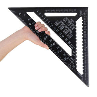 Thước ke góc vuông hợp kim nhôm 30cm – Thước đo tam giác chính xác