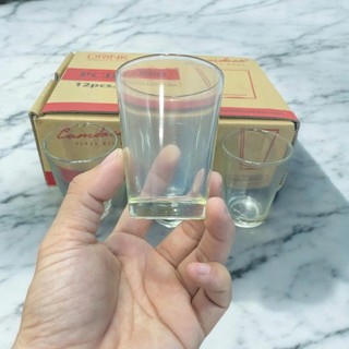Bộ 12 Ly Thủy Tinh Uống Cà Phê 100ml 17TN - PCD23001 Cẩm Đạt - Trường An VN