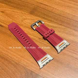Dây đeo thể thao silicon sửa đổi kim loại cho Apple Watch Ultra 46 / 44 / 40 / 49 / 45 / 41 / 42 / 38 / 45mm i-watch Series Ultra / 11 / 10 / 9 / 8 / 7 / 6 / 5 / 4 / 3 / 2 / 1