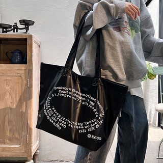 Túi tote snap từ tính đơn giản thời trang bạc mới