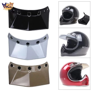 Thay thế đỉnh tấm che có thể điều chỉnh bong bóng 5 chiếc để trang trí mũ bảo hiểm xe máy