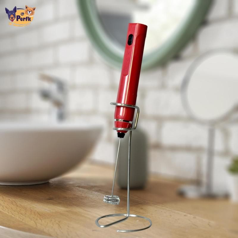 Giá đỡ tạo bọt sữa bằng kim loại Giá đỡ tạo bọt di động có tay cầm