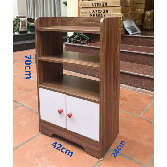 Tủ đầu giường có khóa an toàn [LOẠI TO] Tab 1, 2 ngăn gỗ mdf thiết kế sang trọng, tiện ích