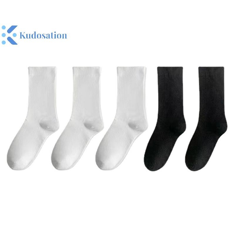 Kudosation Nữ Dài Tất Cashmere Nữ Boot Chắc Chắn Len Đùi Vớ Skinny Casual Cotton Lông Tơ Nữ Dài Tất