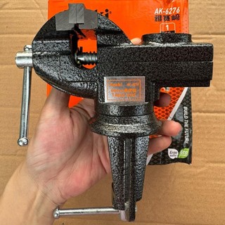 Ê tô kẹp bàn mini mâm xoay 360 độ Asaki - xixang