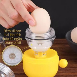 Máy Lắc Trứng Kéo Bằng Tay Dụng Cụ Trộn Lòng Đỏ Và Lòng Trắng Tiện Lợi