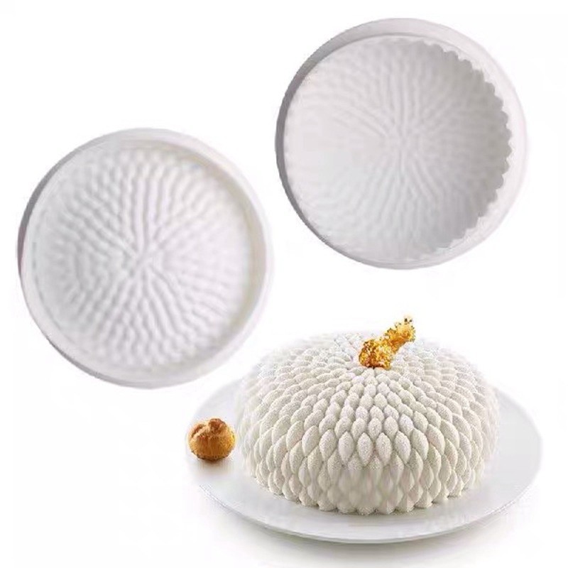 Sant 'Anna Hoa Fondant Silicon Khuôn Mousse Bánh Thơm Nến Xà Phòng Handmade Nướng Tự Làm
