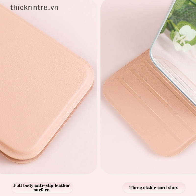 THI Máy Tính Để Bàn Gương Trang Điểm Màu Da Đơn Giản Di Động Cầm Tay Gương Trang Điểm Có Thể Gập Lại Học Sinh Nhỏ Gọn Dễ Thương Bỏ Túi Gương VN