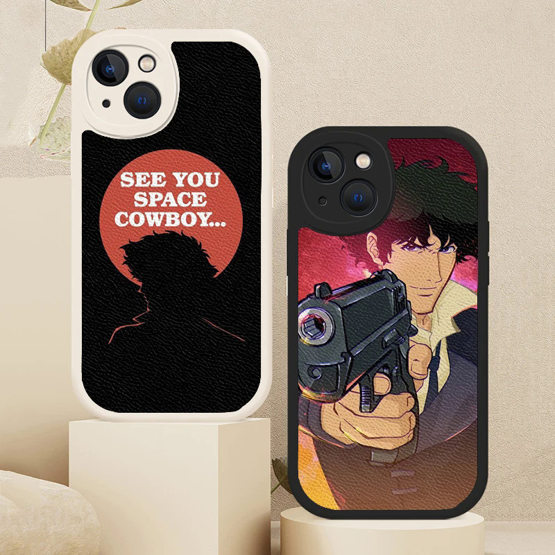 Ốp Lưng Da Cừu TP-1 Cowboy Bebop Cho iPhone 17,15 14 13 11 12 Pro Max Mini 8 7 Plus SE 2020 X XR XS MAX Túi Mềm 0728