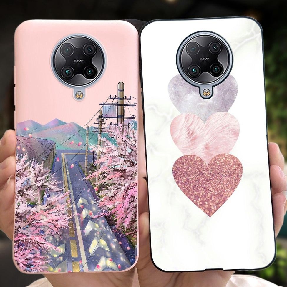 Redmi K30 Pro Vỏ Kẹo Chống Sốc Silicon Ốp Lưng Xiaomi Redmi K30 Pro Hoa Thời Trang Dễ Thương Mèo Phi Hành Gia Sơn