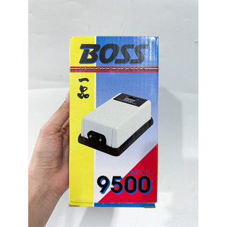 Máy Sủi Oxy Cho Bể Cá Cảnh 2 Vòi Chạy Điện BOSS 9500