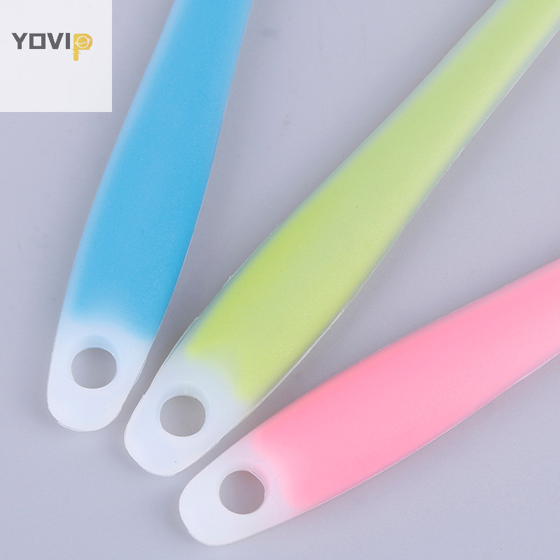 Yovip Thìa Thìa Chống Silicon Chịu Nhiệt Nấu Ăn Nhà Bếp Dụng Cụ Cạo Bánh VN