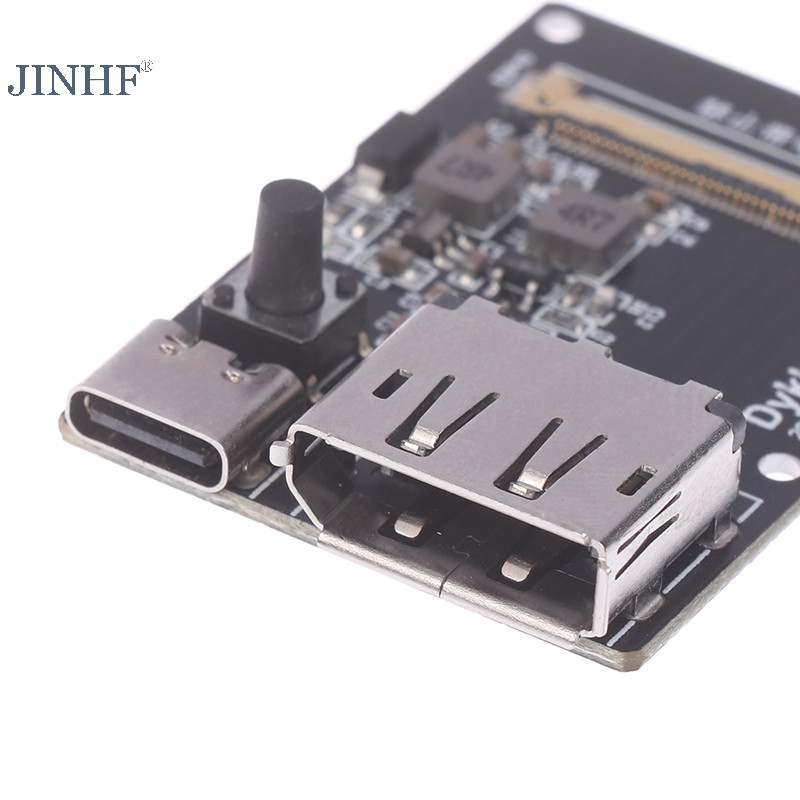 Jinhf 30pin 40pin DP Sang EDP Bảng điều khiển TYPEC EDP Bảng điều hợp tín hiệu Cáp EDP 4k 8K 144HZ Cho 30p 40p Màn hình hiển thị LCD Máy tính HOT