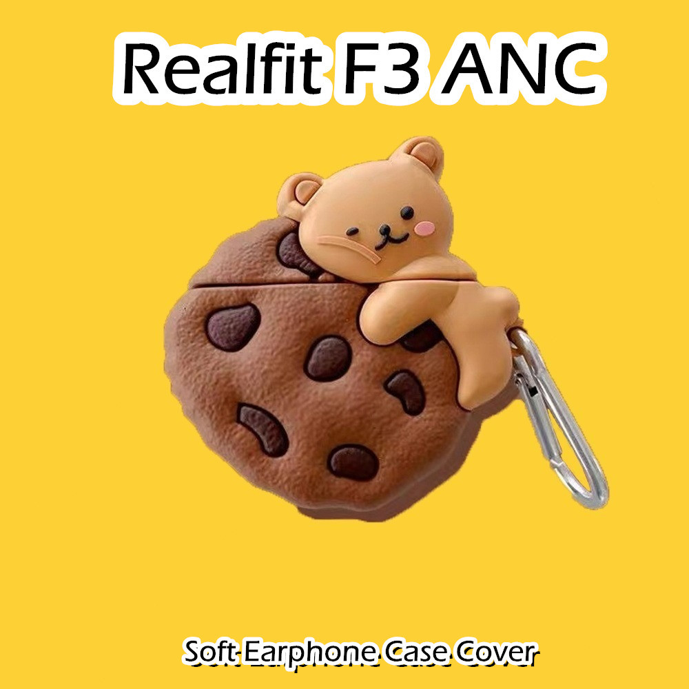 [Ngôi sao tương lai] Dành cho vỏ Realfit F3 ANC Vỏ tai nghe silicon mềm hoạt hình dễ thương Vỏ NO.1