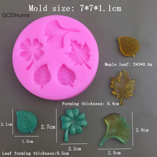 Gcdhome 1 Lá Khuôn Silicon DIY Chocolate Fondant Bánh Trang Trí Dụng Cụ Handmade Món Tráng Miệng Khuôn Cupcake Nướng Khuôn Nóng