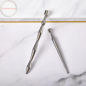Hudoumeng 1 Bút Châm Cứu Bằng Thép Không Gỉ Kích Hoạt Điểm Massage Mô Sâu Massage Dụng Cụ Cho Cơ Thể Kinh Tuyến Giảm Đau VN