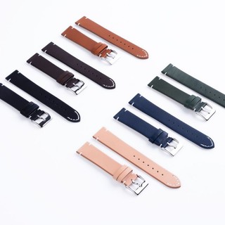 12-24mm Mềm Da Thật Chính Hãng Đa Năng Đồng Hồ Vòng Tay Da Bò Dây Đeo Đồng Hồ Nam Nữ Vòng Tay Phát Hành Nhanh Dây Đeo Cổ Tay 12mm 14mm 16mm 18mm 20mm 22mm 24mm