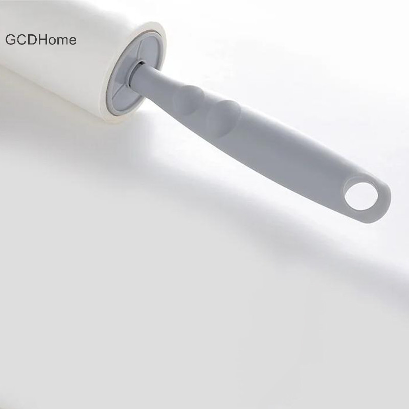 Gcdhome Keo Tóc Loại Xé Con Lăn Bụi Giấy Di Động Vải Dính Con Lăn Bàn Chải Quần Áo Loại Bỏ Lint Con Lăn Bàn Chải HOT