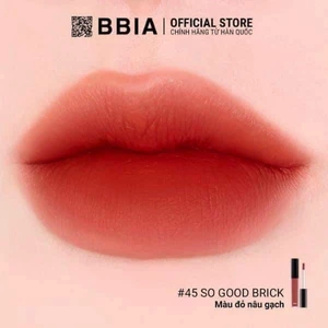 Son bbia màu 45 đỏ nâu gạch