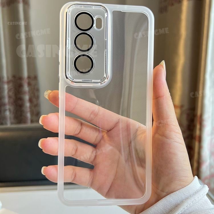 Oppo Reno 13 12Pro 5G 2024 Vỏ Trong Suốt Cho Oppo Reno 12 Reno12 OppoReno12 Pro 12Pro 5G 4G 2024 Vỏ Điện Thoại Mạ Trong Suốt Mềm Mỏng Trong Suốt Vỏ Bảo Vệ Camera Trong Suốt