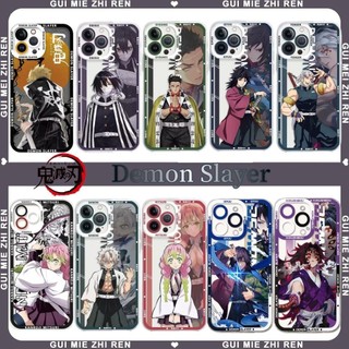 Vỏ Demon Slayer Cho Redmi 13C 12 12C 10C 10 10A 9 9A 9C A1 A2 9T Anime Mắt Thiên Thần Silicon Mềm Bảo Vệ Toàn Diện Vỏ Điện Thoại TPU Hoạt Hình Trong Suốt