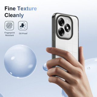 Dành Cho itel S23 Plus Ốp điện thoại Trong Suốt Chống Sốc Sang Trọng Trong Suốt Chống Trầy Xước Ốp điện thoại Vỏ