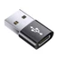 WU Độ bền Nhôm USB C sang USB Bộ chuyển đổi OTG để kết nối bàn phím và chuột trong thiết lập du lịch văn phòng Hỗ trợ Musi