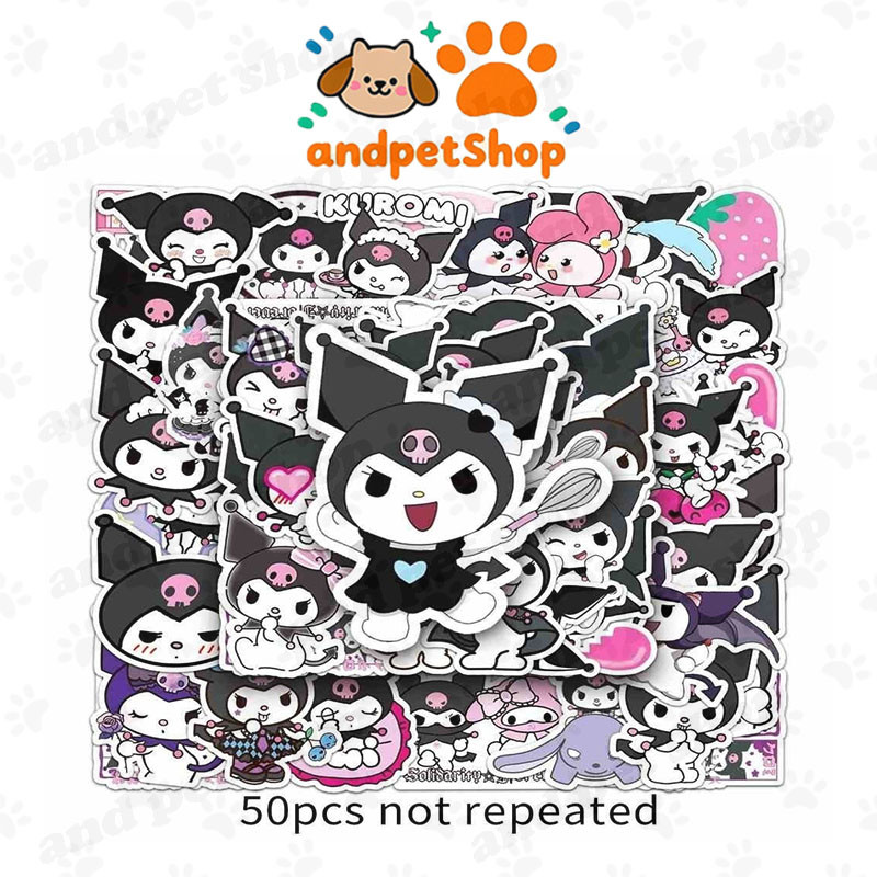 Giveaway: Phim hoạt hình Kuromi Stickers | Shopee Việt Nam