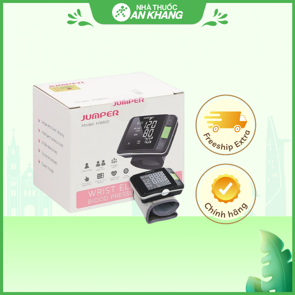 Máy đo huyết áp cổ tay Jumper JPD- HWA10