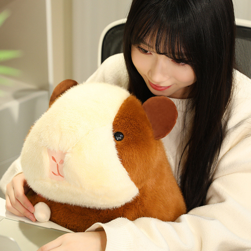 Kawaii Guinea Pig Sang Trọng Đồ Chơi Chuột Vui Nhộn Búp Bê Sang Trọng Thú Cưng Dễ Thương Chuột Nhồi Bông Đồ Chơi Trang Trí Phòng Ngủ Nhà Mềm Mại Cho Bé Đồ Chơi Làm Dịu Trẻ Em Bé Gái Quà Tặng Sinh Nhật Đổi Quà Tặng Quà Tặng