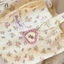 Túi Tote họa tiết hoa vỡ dung tích lớn thời trang ngọt ngào với nơ ren Túi xách lưu trữ Túi xách vải mới
