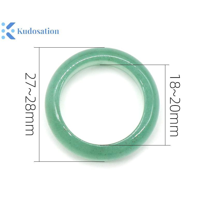 Kudosation 1 Chiếc Nhẫn Đá Tự Nhiên Mã Não Tinh Tế Nhẫn Pha Lê Cho Nữ Cô Gái Nhẫn Thời Trang Tiệc Cưới Trang Sức Phụ Kiện Quà Tặng