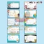 Set 20 Nhãn Vở Hình Ảnh Dễ Thương - Gì Cũng In - Decal Chống Thấm Nước
