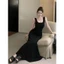 Váy đầm nữ dáng dài thiết kế khoét lưng sexy quyến rũ phong cách Hàn Quốc XIMIXI SP284