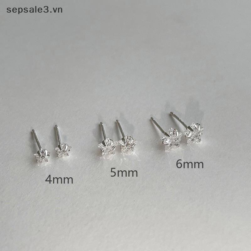 # Sepsale # 1 Cặp Bông Tai Pha Lê Ngôi Sao Hợp Thời Trang Bông Tai Zircon Thẩm Mỹ Phong Cách Hàn Quốc Dành Cho Nữ Trang Sức Khuyên Tai Thời Trang Bé Gái.