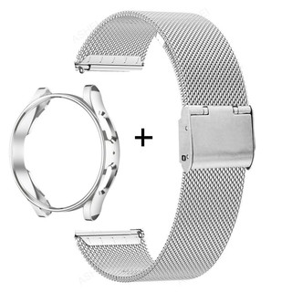 Ốp lưng 2in1 + Dây đeo bằng thép không gỉ Vỏ TPU mềm cho Garmin Vivoactive 5