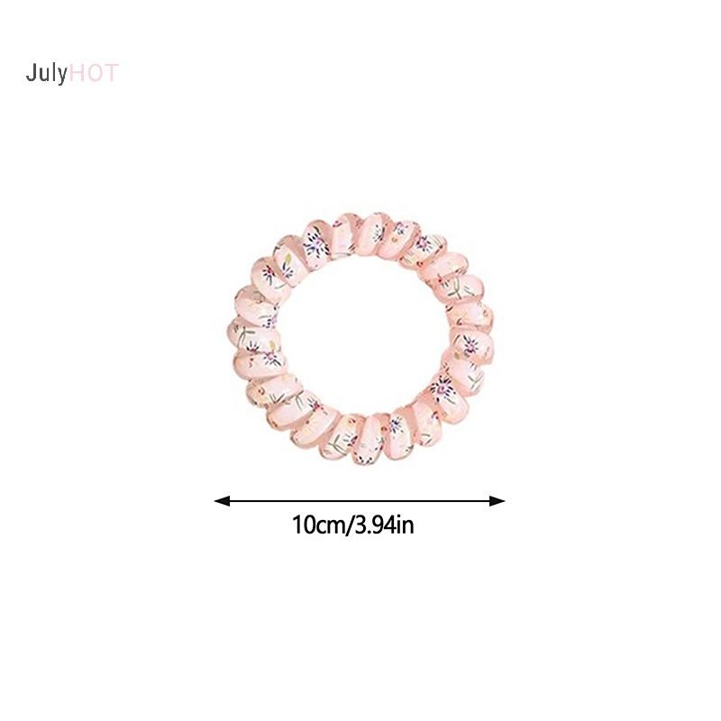 Julyhot 5 Chiếc Dây Điện Thoại Nhiều Màu Sắc Tóc Dây Buộc Tóc Dành Cho Nữ, 60-100 Chiếc Massivedeals