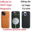 Da từ tính cho iPhone 15 / 14 / 13 / 12 / Pro Max / Pro / Plus / Vỏ điện thoại từ tính bật lên hoạt hình