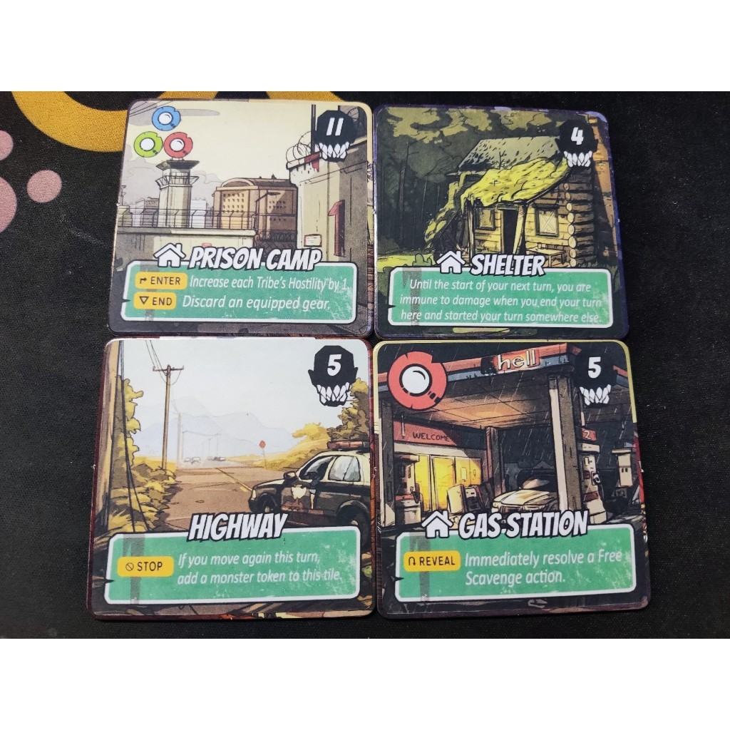 Boardgame Maximum Apocalypse: Wasted Wilds Game Party Coop Sinh Tồn Tigar